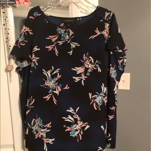 Lane Bryant flutter sleeve top
